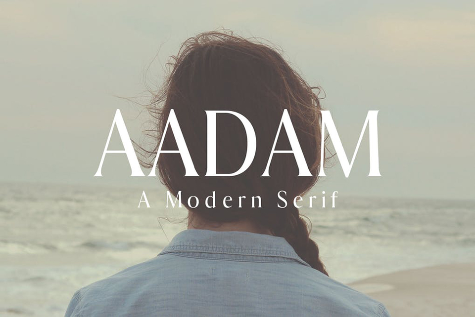 Aadam Font Summer Design Trends