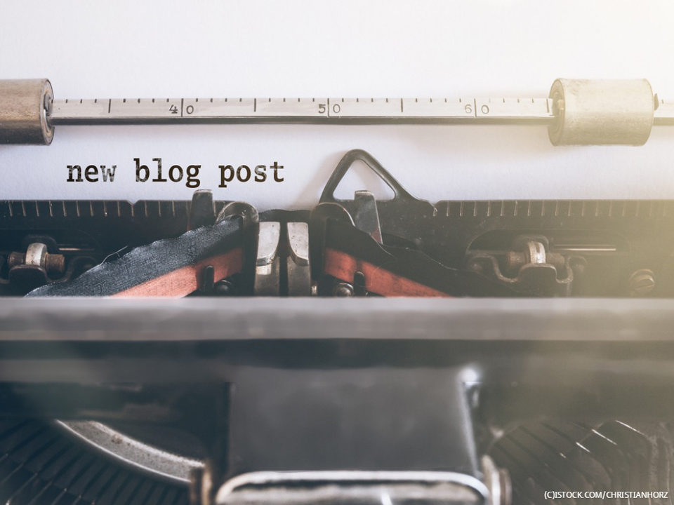What’s in a Blog? How to write one in 7 easy steps
