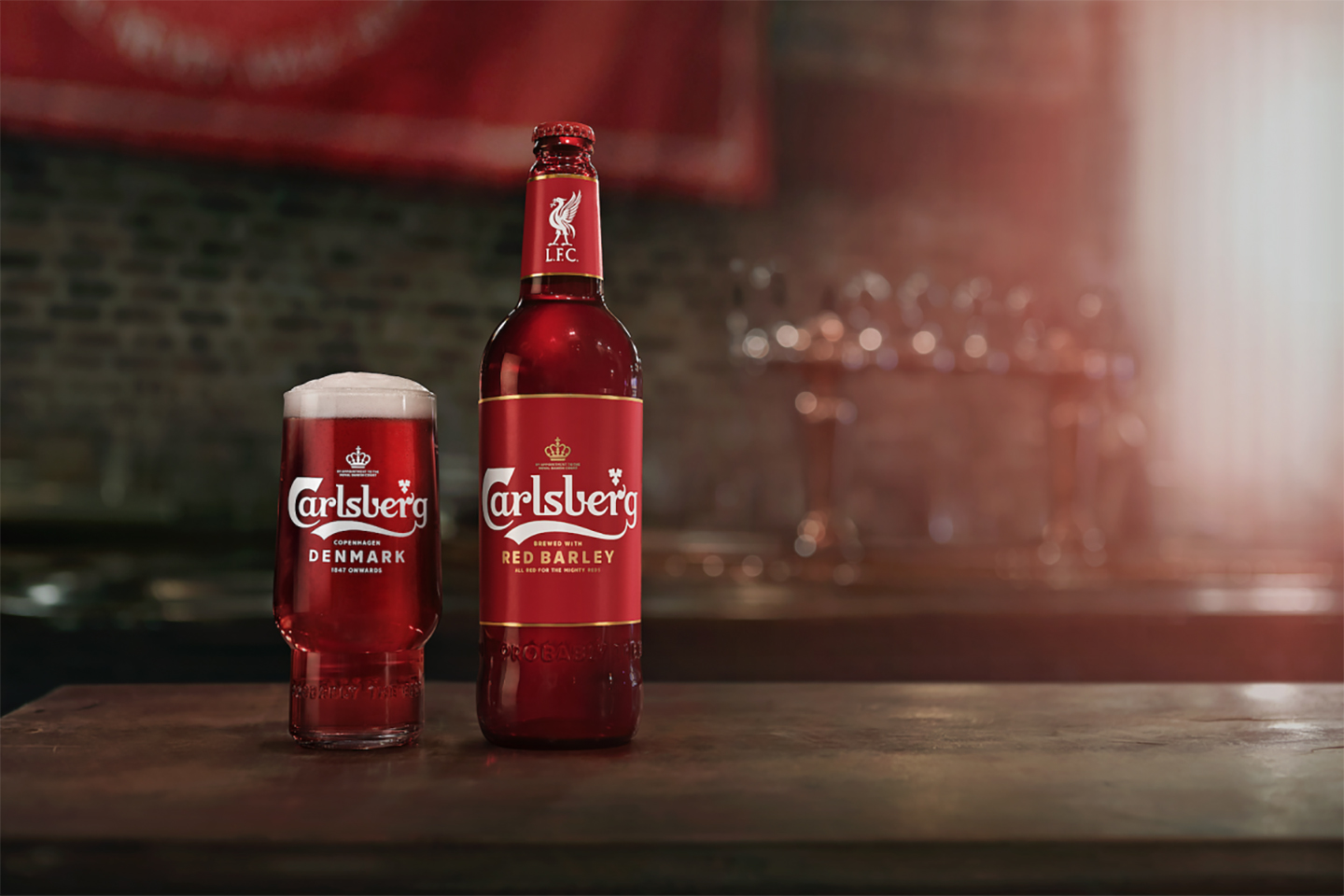 Carlsberg Red Barley 2019 brand remake