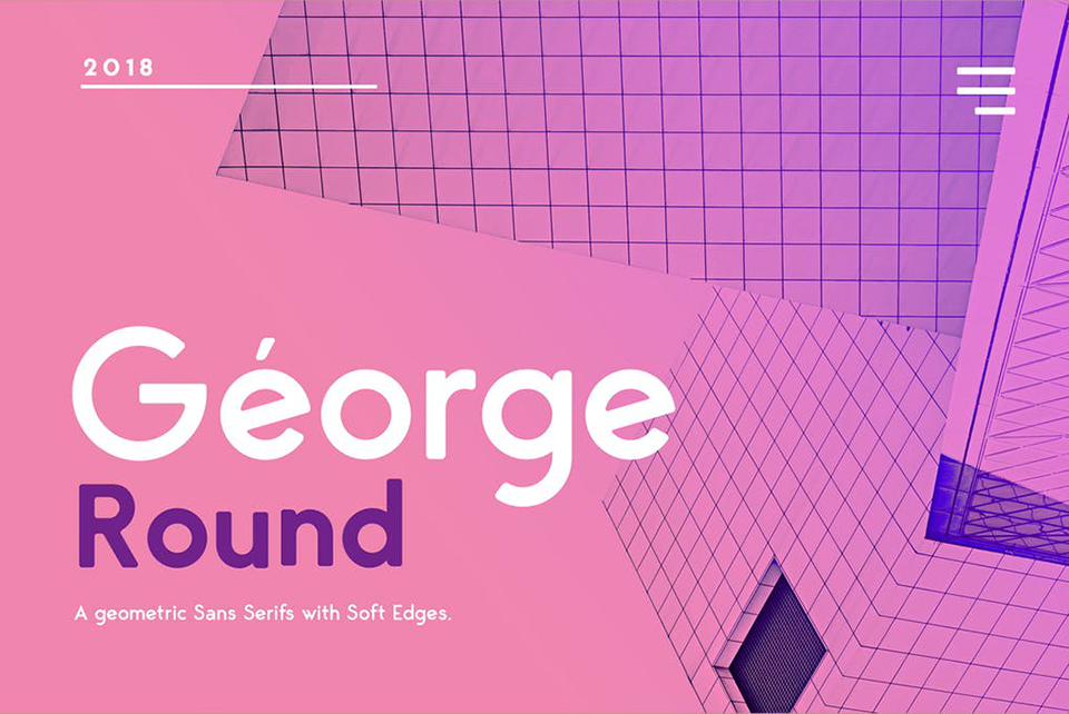 George Rounded Font